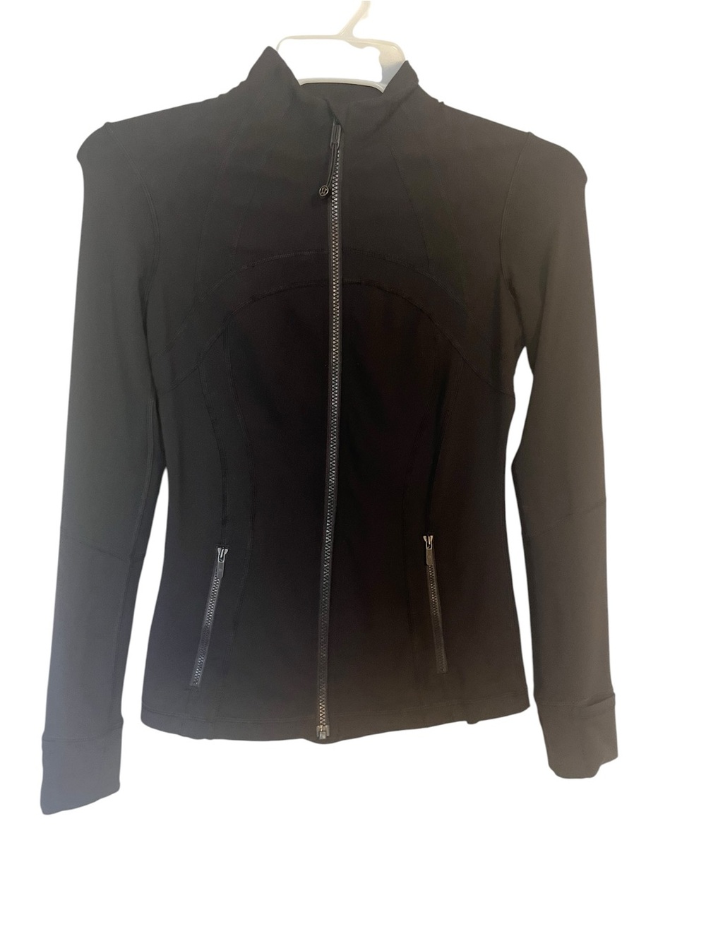 Lululemon Define Jacket Black Luon Full Zip Yoga Athleisure Size 6